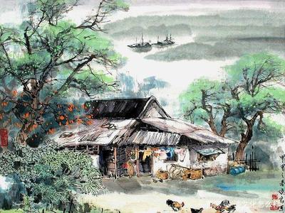 形容田園生活的句子